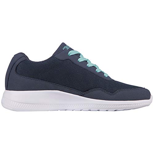 Kappa Apollo, Zapatillas Unisex Adulto, Azul (Navy/Mint), 36 EU