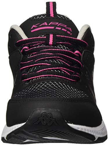 Kappa Birdy 3, Zapatillas Deportivas Mujer, Negro/Rosa, 39 EU