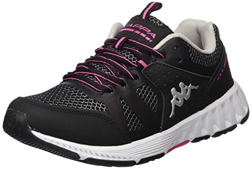 Kappa Birdy 3, Zapatillas Deportivas Mujer, Negro/Rosa, 39 EU