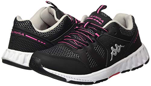Kappa Birdy 3, Zapatillas Deportivas Mujer, Negro/Rosa, 39 EU