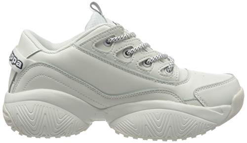 Kappa Bolb, Zapatillas Mujer, 1067 White/Navy, 38 EU