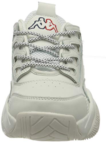 Kappa Bolb, Zapatillas Mujer, 1067 White/Navy, 38 EU