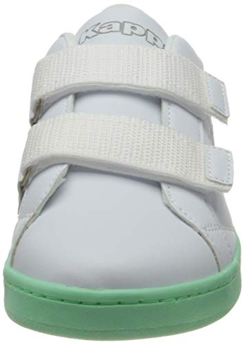 Kappa Clave, Zapatillas Mujer, 1037 White Mint, 40 EU