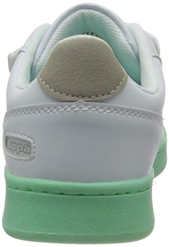 Kappa Clave, Zapatillas Mujer, 1037 White Mint, 40 EU