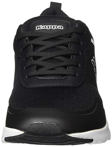 Kappa Darwin, Zapatillas Mujer, 1110 Black White, 38 EU
