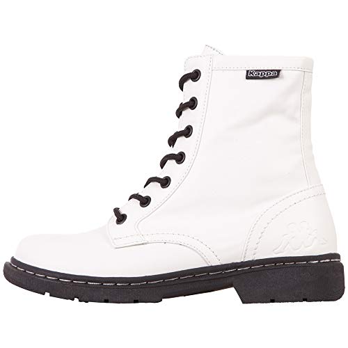 Kappa DEENISH, Zapatillas Mujer, 1011 Blanco Negro, 42 EU