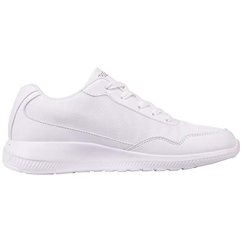 Kappa Follow OC, Zapatillas Unisex Adulto, Blanco White Grey 1016, 38 EU