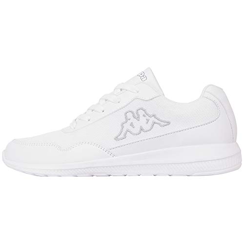 Kappa Follow OC, Zapatillas Unisex Adulto, Blanco White Grey 1016, 38 EU