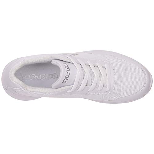 Kappa Follow OC, Zapatillas Unisex Adulto, Blanco White Grey 1016, 38 EU