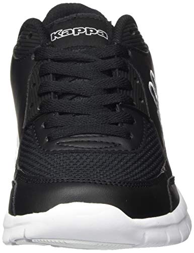 Kappa Harlem II, Zapatillas Unisex Adulto, 1110 Black/White, 46 EU
