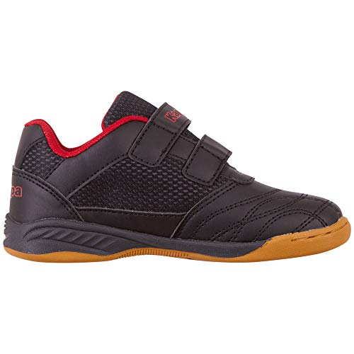 Kappa Kickoff OC, Zapatillas, 1120 Negro y Rojo, 31 EU
