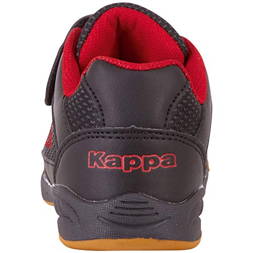 Kappa Kickoff OC, Zapatillas, 1120 Negro y Rojo, 31 EU