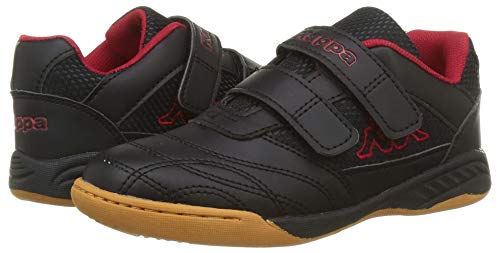 Kappa Kickoff OC, Zapatillas, 1120 Negro y Rojo, 31 EU