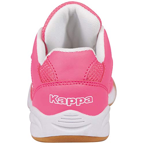 Kappa Kickoff, Zapatillas de Deporte Interior Niñas, Rosa (Pink/White 2210), 33 EU
