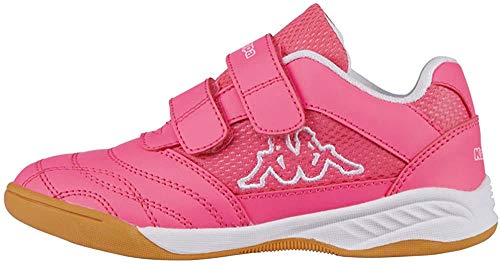 Kappa Kickoff, Zapatillas de Deporte Interior Niñas, Rosa (Pink/White 2210), 33 EU