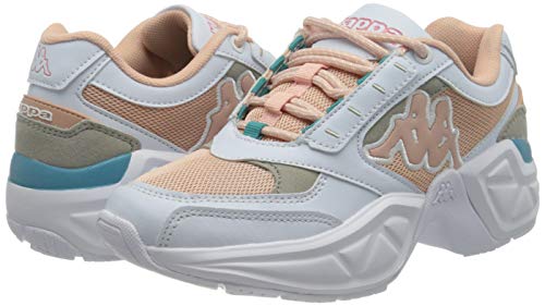Kappa Krypton, Zapatillas Unisex Adulto, Blanco Xdf, 40 EU