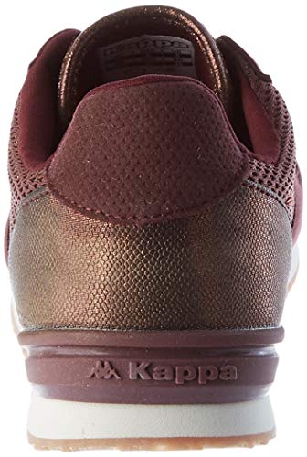 Kappa Mohan, Zapatillas Deportivas Mujer, Violeta/marrón, 38 EU