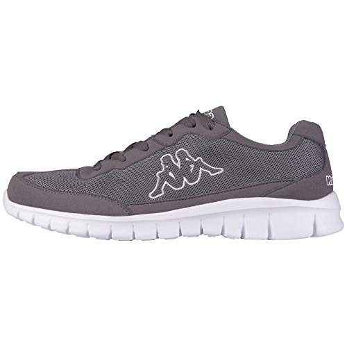 Kappa Rocket, Zapatillas Hombre, Gris (Anthracite/White 1310), 48 EU