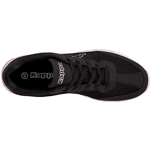 Kappa Rocket, Zapatillas Unisex Adulto, Negro (Black/White 1110), 40 EU