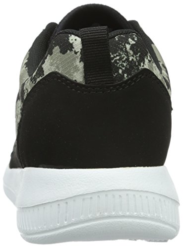 Kappa Speed II BTC, Zapatillas Mujer, Negro 1110 Black White, 36 EU