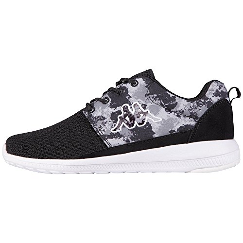 Kappa Speed II BTC, Zapatillas Mujer, Negro 1110 Black White, 36 EU