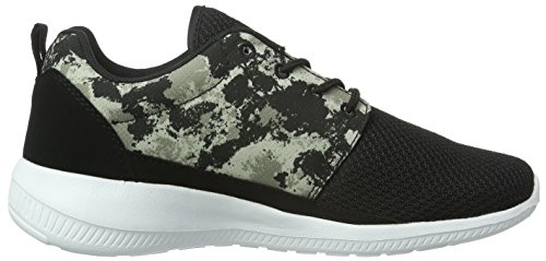 Kappa Speed II BTC, Zapatillas Mujer, Negro 1110 Black White, 36 EU