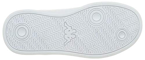 Kappa TCHOURI 2V Perfo, Zapatillas Deportivas, Blanco/Verde, 29 EU