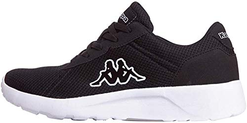 Kappa Tunes W, Zapatillas para Mujer, Negro (Black 1111), 38 EU