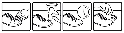 Kaps Protección Intensiva contra la Humedad y la Suciedad para Zapatos, Repelente al Agua, con Aplicador de Esponja, Wet Blocker