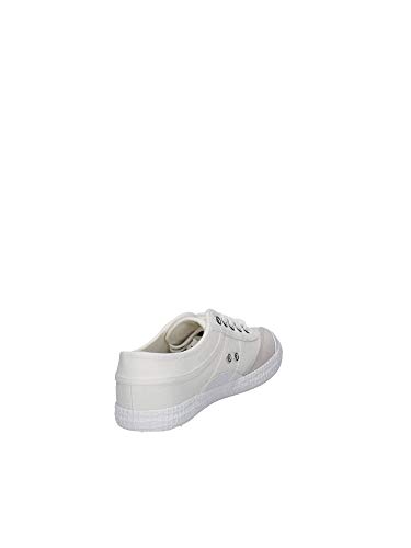 KAWASAKI Original Zapatillas Moda Hombres Blanco - 39 - Zapatillas Bajas