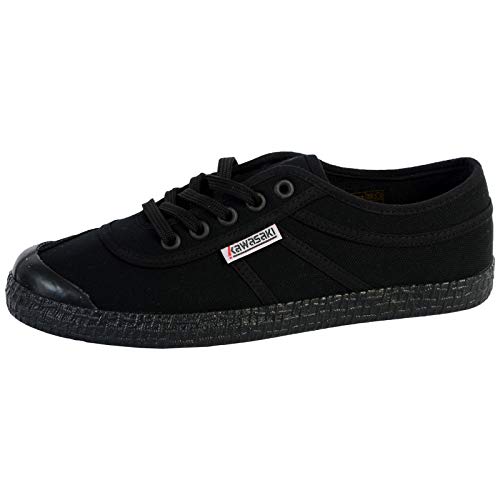 KAWASAKI Original Zapatillas Moda Hombres Negro - 45 - Zapatillas Bajas