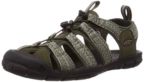 Keen Clearwater CNX, Sandalia Hombre, Noche Forest/Negro, 44