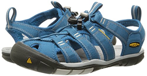 Keen Clearwater CNX, Sandalias de Senderismo Mujer, Azul (Celestial/Vapor), 39 EU