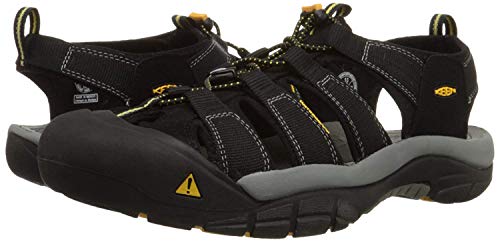 Keen Newport H2, Sandalias Hombre, Negro (Black 0), 43