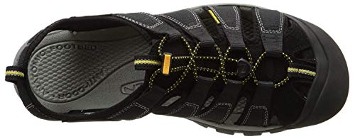 Keen Newport H2, Sandalias Hombre, Negro (Black 0), 43