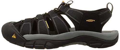 Keen Newport H2, Sandalias Hombre, Negro (Black 0), 43