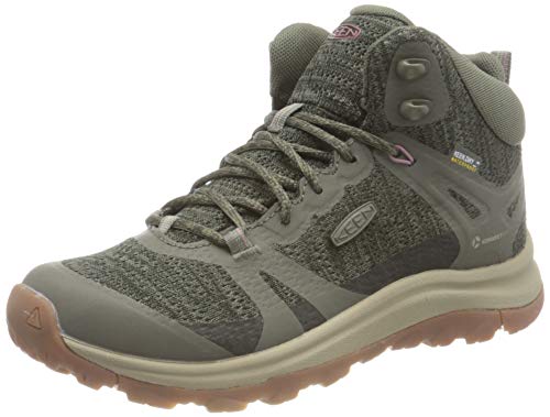 Keen Terradora 2 Mid Height Waterproof, Botas para Senderismo Mujer, Canteen/Andorra, 39 EU