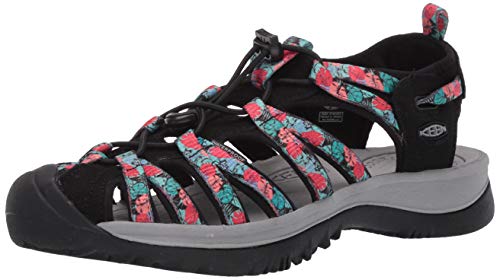 Keen Whisper - Sandalias para Mujer, Color Gris, Color Negro, Talla 42 EU