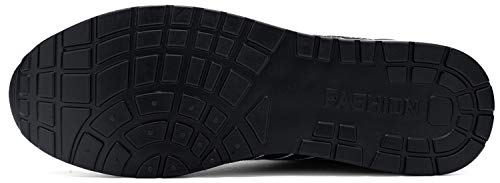 Kefuwu Zapatillas de Deportes Hombre Mujer Zapatos Deportivos Running Zapatillas para Correr Ligero Transpirables Casual Zapatos Gimnasio Correr Sneakers（Negro 44）