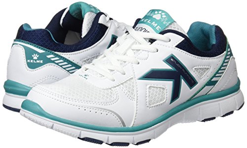 Kelme Seatle Flat 4.0, Zapatillas para Mujer, Blanco (White), 36 EU