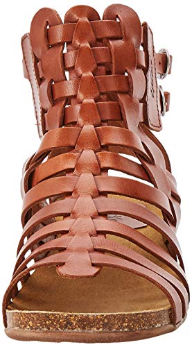 KICKERS ANASPART, Sandalia Mujer, Marrón, 38 EU