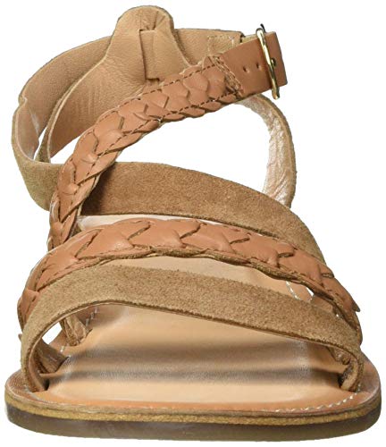 Kickers DIAPPO, Sandalia Unisex Adulto, marrón Claro, 41 EU