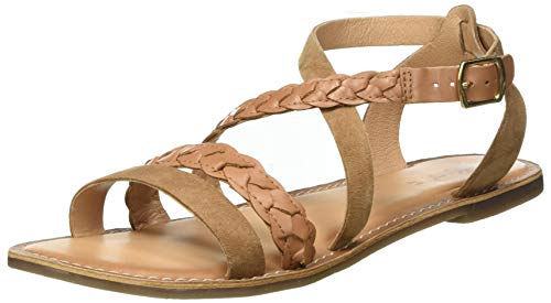Kickers DIAPPO, Sandalia Unisex Adulto, marrón Claro, 41 EU