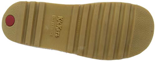 Kickers Kick Hi', Botines Mujer, Rojo (Red/Light Cream), 39 EU