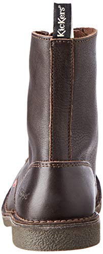 KICKERS Kickstonery Zip, Botas Cortas al Tobillo Hombre, MARRÓN Oscuro, 46 EU