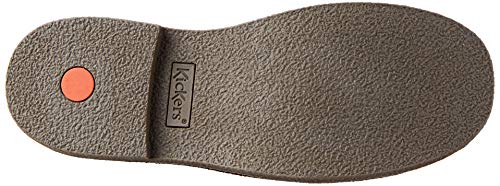 KICKERS Kickstonery Zip, Botas Cortas al Tobillo Hombre, MARRÓN Oscuro, 46 EU