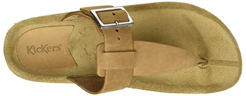 Kickers Olyne, Chanclas para Mujer, Marrón (Camel 114), 36 EU