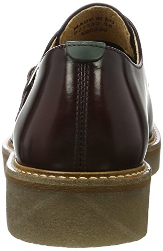 Kickers OXFORM, Mocasn Mujer, Rojo Burdeos, 36 EU