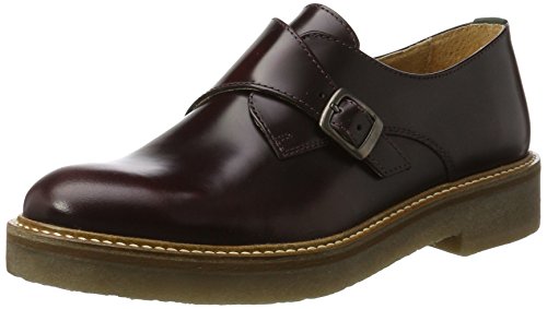 Kickers OXFORM, Mocasn Mujer, Rojo Burdeos, 36 EU