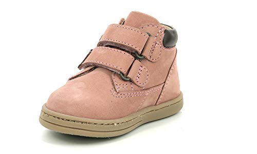 Kickers Tackland, Botas Unisex niños, Rosa (Rose Clair Perm 131), 18 EU